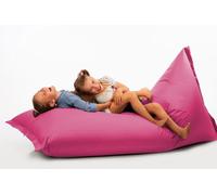Chilly pilley Pouf Imperméable avec Remplissage Déhoussable Adult Enfant Coussins De Sol pour S'allonger Et S'asseoir Plusieures Couleurs (100x200cm, Rosa)