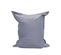 Chilly Pilley Pouf L XL XXL Coussin De Sol Géant pour S'allonger Et S'asseoir - Garniture en Polystyrène, Imperméable, Hydrofuge (100x155, Poudre Bleu)
