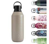 Chilly’s Gourde Emma Bridgewater - Bouteille Isotherme en Inox, Réutilisable pour Boissons Chaudes & Froides - Étanche, Sans condensation - Strata, 500ml
