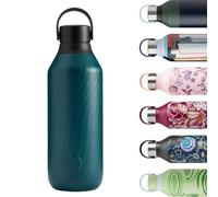 Chilly’s Gourde Emma Bridgewater - Bouteille Isotherme en Inox, Réutilisable pour Boissons Chaudes & Froides - Étanche, Sans condensation - Water, 500ml