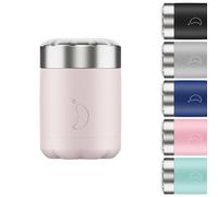 Chilly's Boîte Alimentaire - Récipient Alimentaire Réutilisable en Acier Inoxydable de Haute Qualité - Double Paroi Isolée pour Garder les Aliments au Chaud ou au Froid - Lumière Rose, 300ml