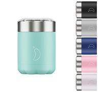 Chilly's Boîte Alimentaire - Récipient Alimentaire Réutilisable en Acier Inoxydable de Haute Qualité - Double Paroi Isolée pour Garder les Aliments au Chaud ou au Froid - Vert Pastel, 300ml