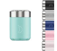 Chilly's Boîte Alimentaire - Récipient Alimentaire Réutilisable en Acier Inoxydable de Haute Qualité - Double Paroi Isolée pour Garder les Aliments au Chaud ou au Froid - Vert Pastel, 300ml