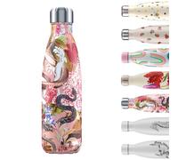 Chilly's Bouteille d'eau, Acier INOX et réutilisable, Étanche, sans Condensation, Snake - 500ml B500TRSNK 26 x 7 cm