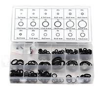 Chiloskit Assortiment de joints toriques en caoutchouc, 225 pièces pour plomberie hydraulique, air, gaz, paintball, résistant à l'usure et à la corrosion