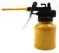 Chiloskit Pistolet à huile haute pression en métal de 250 ml avec longue buse