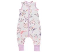 Chilsuessy 100% coton Sac de couchage pour bébé 0.5 tog Gigoteuse d'été à Pieds Combinaison Fille Garçon Sac de Couchage, Les oiseaux du printemps, 70cm/Taille Bébé 80-90cm