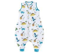 Chilsuessy Gigoteuse Bébé à Pieds Turbulette Fille Garçon, Tog 2 (90cm/Taille Bébé 100-110cm, Dinosaures)