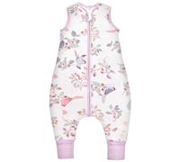 Chilsuessy Gigoteuse bébé avec pieds 2,5 Tog Hiver Gigoteuse unisexe pour toute l'année Gigoteuse avec pieds Gigoteuse pour bébé Enfant, Printempsmagpie, 70cm/Taille bébé 75-85cm