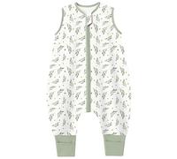 Chilsuessy Gigoteuse d'été pour bébé avec pieds 0,5 tog - Gigoteuse pour enfant avec jambes - 100 % coton - Pour garçons et filles (0,5 / feuilles - 90 cm - Taille bébé 100 à 110 cm)