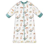 Chilsuessy Gigoteuse pour Bébé Mixte, Turbulette Fille Garçon Tog 3.5 Hiver à Manches Longues Amovibles, 3.5 Tog/Astronaute Fox,