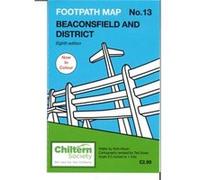Chiltern Society Footpath Map No. 13 Beaconsfield and District by Nick Moon Nick Moon (Auteur)