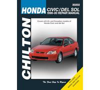 Chilton's Honda Civic and Del Sol 1996-00 Repair Manual: Covers All U.S. and Canadian Models of Honda Civic and Del Sol