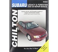 Robert Maddox, Chilton – Manuel de réparation Subaru Legacy & Forester 2000–2009 – Modèles US/Canada