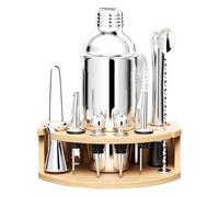Chiluxendo Shaker, Pilon Shaker Cocktail INOX Cocktails Complet, Agitateur Coffret Shakers Doseur Cocktail Barman, Boston kit Cocktail Professionnel en Acier Inoxydable Bar Tools Accessoire