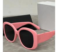 Chimcasual-Lunettes De Soleil À Grand Cadre Pour Femmes,Lunettes De Protection Solaire,Style Porte Lointaine,Utilisation En Plein Air,Lunettes À La Mode,Vente En - Type C4