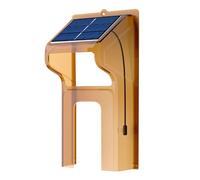 Chime Door Bell Protector - Anneau étanche - Sonnette de porte renforcée résistante aux intempéries - Accessoire de sécurité domestique - Protection transparente pour enlever facilement votre