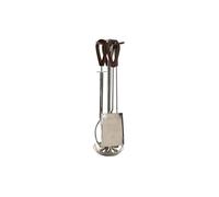 CHIMENEA SET 4 INOX ALUMINIO 7X4X54 NIQUELADO