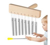 CHIMES HAND, CHIMES BAR | 8 tons CHIME avec knock stick,Instruments de guérison sonore, décor musical, instruments à percussion à main pour la décoration en classe