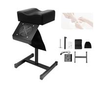 CHIMHOON Chaise de pédicure mobile 22 W avec aspiration 95 m³/h | Tabouret de pédicure 220 V, repose-pieds, aspirateur à ongles, hauteur 48-68 cm, repose-pieds pour pédicure, manucure