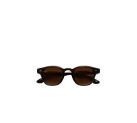 CHiMi, unisex, Accessoires, Brun, Taille: ONE Size Lunettes de soleil rondes classiques avec branches sculpturales