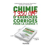 Chimie - 1350 Cm3 D'exercices Corrigés Pour La Licence 1