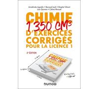 Chimie - 1350 Cm3 D'exercices Corrigés Pour La Licence 1