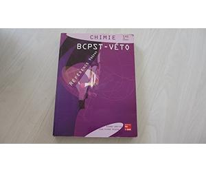 Chimie 1e année BCPST-VETO