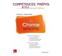 Chimie 1re année MPSI-PTSI Stéphane Rédoglia (Auteur), Pierre Grécias (Auteur)