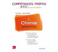 Chimie 1re année MPSI-PTSI - Stéphane Rédoglia - Technique Et Documentation - broché - Scolaire / Universitaire