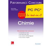 Chimie 2e année PC PC* - Vincent Tejedor - Technique Et Documentation - broché - Scolaire / Universitaire