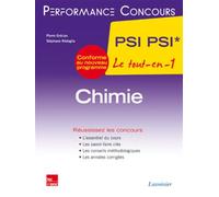 Chimie 2e année PSI PSI* - Vincent Tejedor - Technique Et Documentation - broché - Scolaire / Universitaire