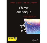 Chimie analytique 2015 - Douglas A. Skoog - De Boeck Supérieur - broché - Essai
