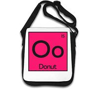 Chimie Atomic Symbol pour sac à bandoulière Donut Blanc