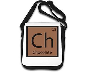 Chimie Atomic Symbol Sac Bandoulière Chocolat Blanc
