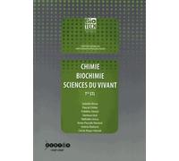 Chimie, biochimie, sciences du vivant Tle STL