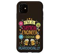 Chimie Boisson Bière Laboratoire Expérience Ingénieur Chimique Coque pour iPhone 11