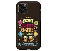 Chimie Boisson Bière Laboratoire Expérience Ingénieur Chimique Coque pour iPhone 11 Pro