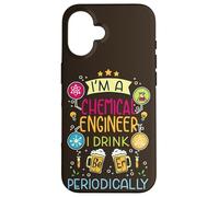 Chimie Boisson Bière Laboratoire Expérience Ingénieur Chimique Coque pour iPhone 16