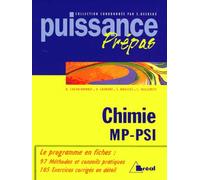 Chimie - Classes Préparatoires, Premier Cycle Universitaire, Mp, Psi