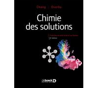 Chimie des solutions