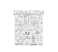 Chimie Impression Noir Blanc, Sac de Rangement pour Femmes, Portefeuille supérieur à Presser, Petit Porte-Monnaie, Pochette de Changement