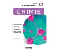 Chimie - Les fondamentaux L1 2020 - Christian Bellec - De Boeck Supérieur - broché - Manuel