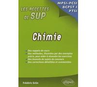 Chimie - Classes prépas MPSI - PCSI - PTSI