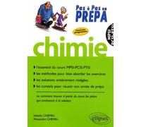 Chimie MPSI-PCSI-PTSI Cahier d'exercices - Alexandre Chemin - Ellipses - broché - Scolaire / Universitaire