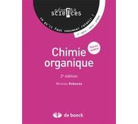 Chimie organique 2012 - Nicolas Rabasso - De Boeck Supérieur - broché - Etude
