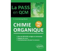 Chimie Organique - Cécile Marivingt-Mounir - Ellipses - broché - Etude