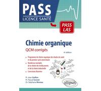 Chimie organique - QCM corrigés - Jean Guillon - Ellipses - broché - Scolaire / Universitaire