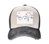 Chimie Organique sn2 Backside Attack Casquette de Baseball Sortie de Plage Casquette d’Homme de Luxe Chapeaux Amusants Casquette personnalisée Hommes Luxe Femmes