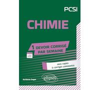 Chimie PCSI